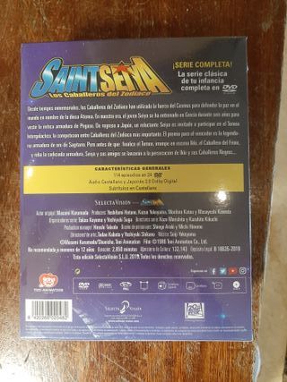 Caballeros del Zodiaco Serie Completa DVD