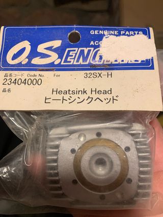 OS Engines 32SX-H Heatsink Head