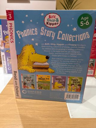 Libros inglés Phonics infantil Oxford