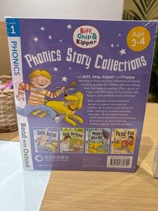 Libros inglés Phonics infantil Oxford