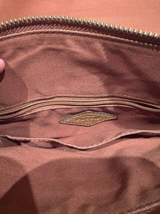 Bolso Fossil Marrón Piel