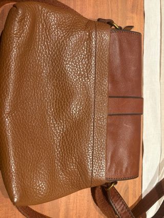 Bolso Fossil Marrón Piel