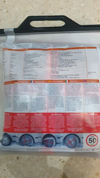 Cadenas de mieve sin estrenar  para 205- 55- R16