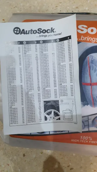 Cadenas de mieve sin estrenar  para 205- 55- R16