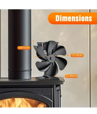 Da inaugurare. Ventilatore per camino