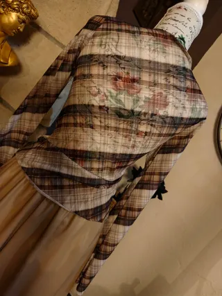 CAMISETA CUADROS TUL ZARA