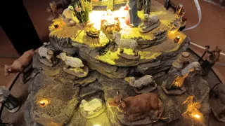 Natività Lemax con luci e carillon