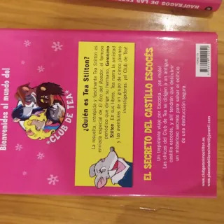 DOS LIBROS : El secreto del castillo escocés. Náuf