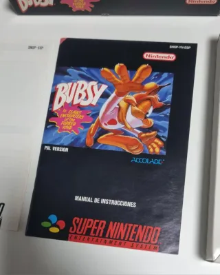 🇪🇸 Bubsy super nintendo SNES supernes nes
