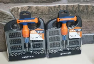 Juego Destornilladores Dexter 48 pzs