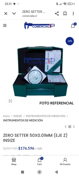 Palpador de Zeta CNC INSIZE