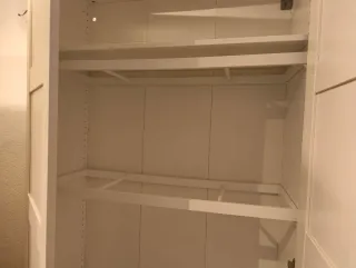 2 Pantaloneros Ikea Pax Blanco. 2 por precio de 1