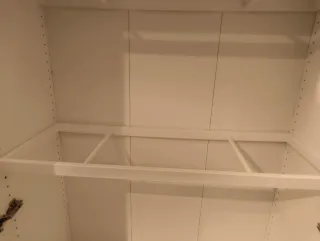 2 Pantaloneros Ikea Pax Blanco. 2 por precio de 1