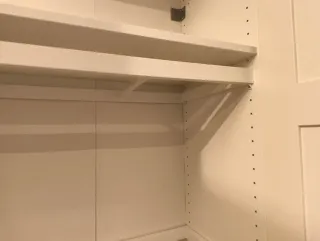 2 Pantaloneros Ikea Pax Blanco. 2 por precio de 1