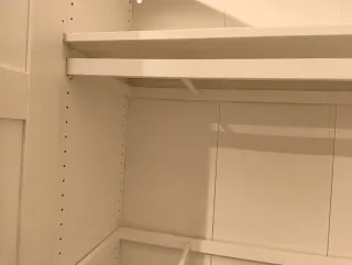 2 Pantaloneros Ikea Pax Blanco. 2 por precio de 1