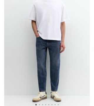 Pull and Bear Jeans Talla 44 Azul