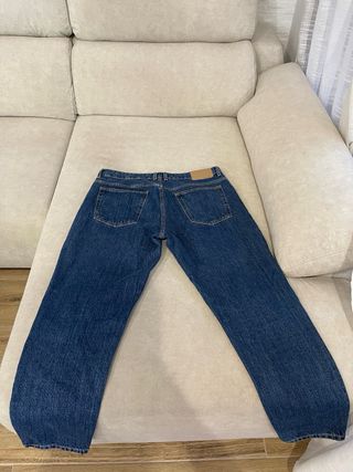 Pull and Bear Jeans Talla 44 Azul
