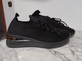 Zapatillas deportivas mujer negras Talla 38