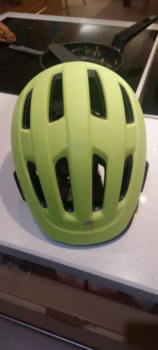 Casco bici niño Decathlon verde