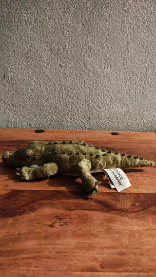 Peluche Coccodrillo National Geographic Venturelli
