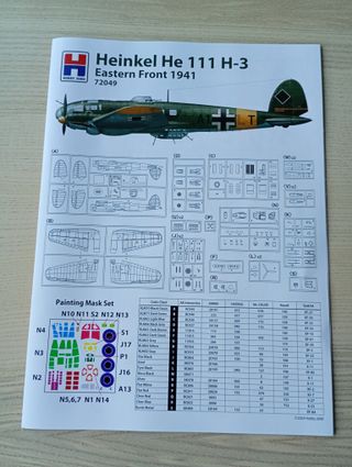 HEINKEL HE-111 MAQUETA HOBBY BOSS 1/72