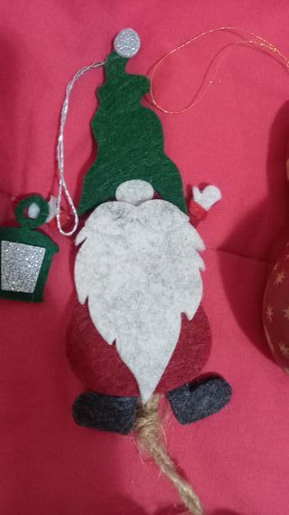 Set 5 Decorazioni Natalizie da appendere