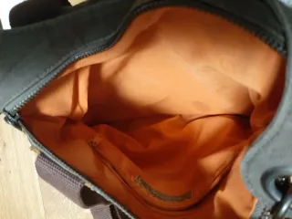 Bolso Skunkfunk verde y naranja