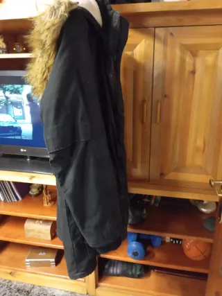Parka negra talla M