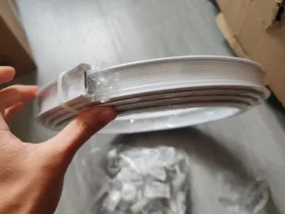 Riel de Cortina curvo 3 metros