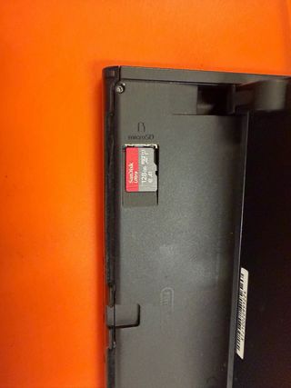 Nintendo Switch OLED tablet only and microSD 128gb