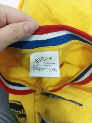 Maillot Ciclismo Lotto Jumbo Amarillo