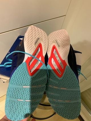 Zapatillas Babolat Padel/Tenis Azul/Naranja