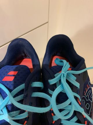 Zapatillas Babolat Padel/Tenis Azul/Naranja