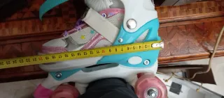 Pattini a rotelle 4 misure regolabili