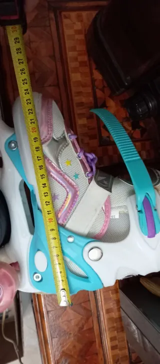 Pattini a rotelle 4 misure regolabili