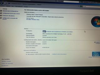 Packard Bell Portátil Negro
