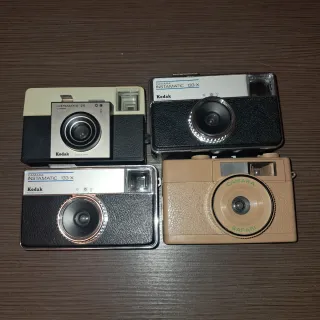 4 Fotocamere analogiche vintage