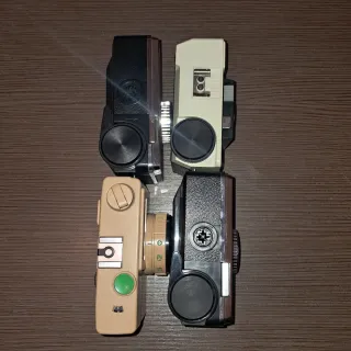 4 Fotocamere analogiche vintage