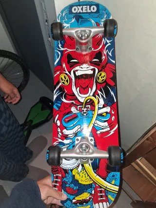 Monopatín Oxelo, los dos