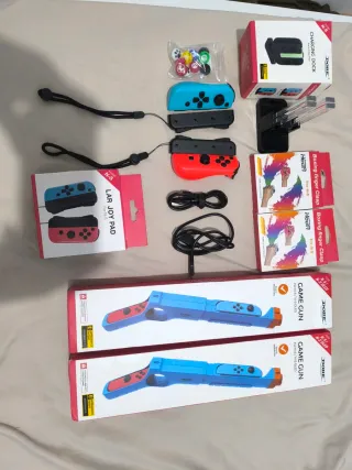 Pack Nintendo Switch OLED + Juegos + Accesorios