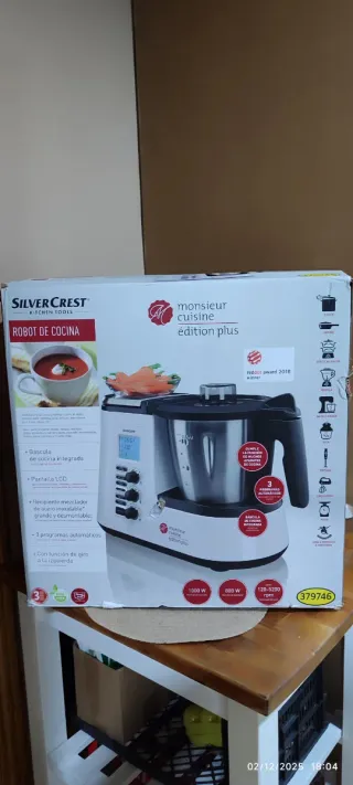 Robot de Cocina Silvercrest Monsieur Cuisine