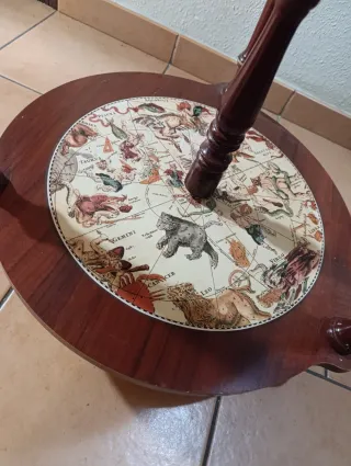 Botellero Globo Terráqueo Mapa Mundi