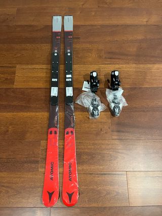 Esquís Atomic Redster 69 + Fijaciones salomon