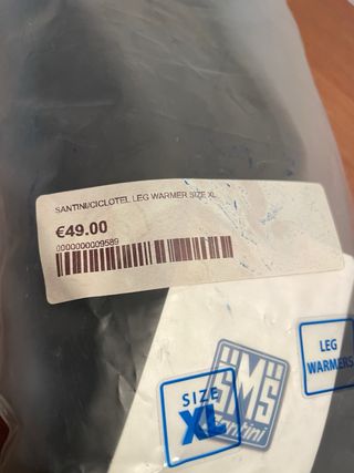 Perneras ciclismo Santini