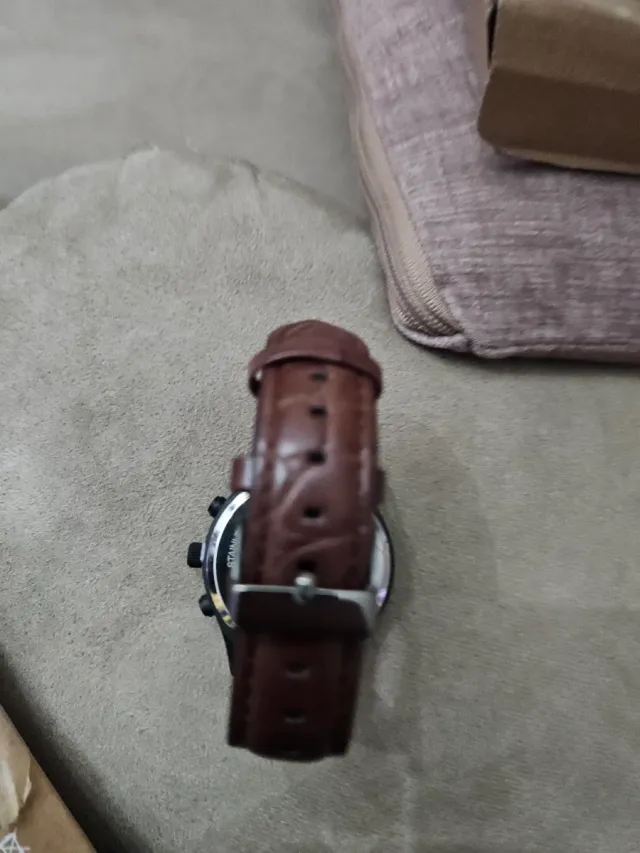 Orologio ASOS Cavaliere Nero/Marrone Nuovo