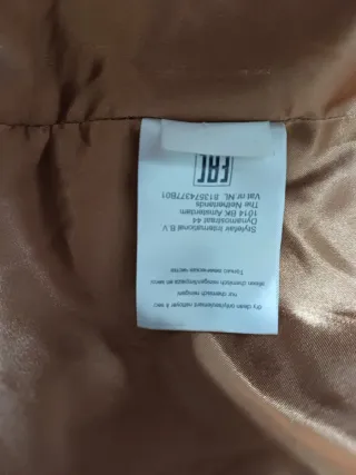 Abrigo Pelo Beaumont Ámsterdam Marrón