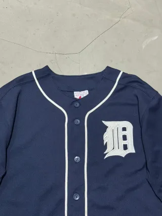 Magestic T-shirt Blu Detroit Tigers Vintage