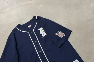 Magestic T-shirt Blu Detroit Tigers Vintage