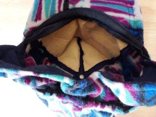 Cappello multicolore invernale di pile