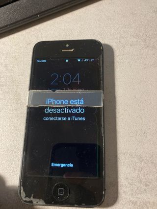 iPhone 5 para piezas